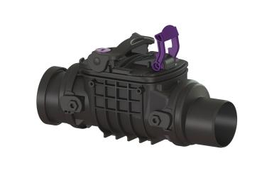 Kessel Rückstaudoppelverschluss Staufix DN90, freiliegend - 730090